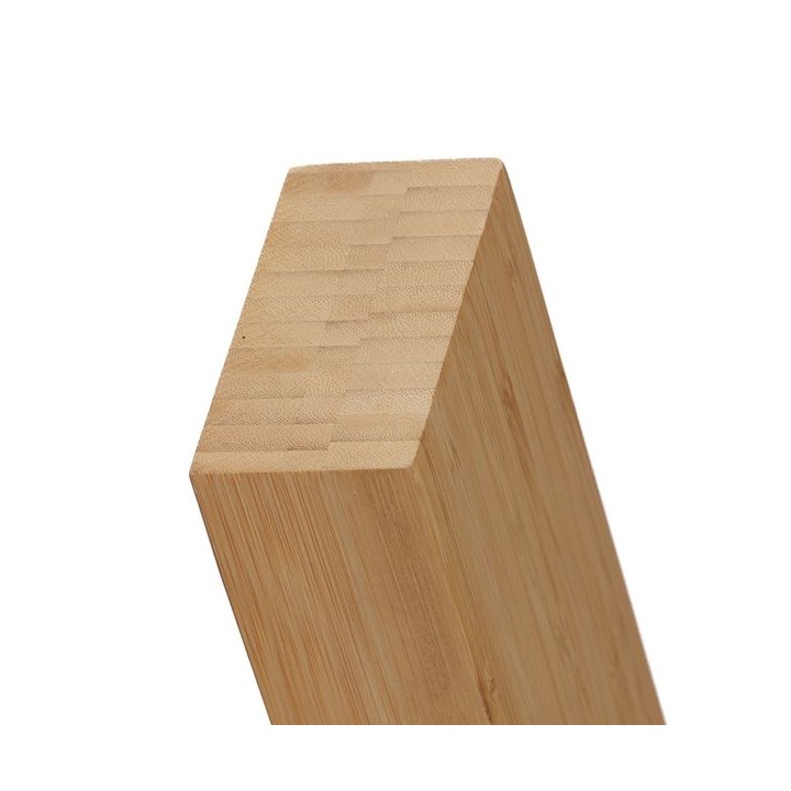 Flair Stairs Bamboo Square Half Newel Post - 90 x 45 x 1.5m Light