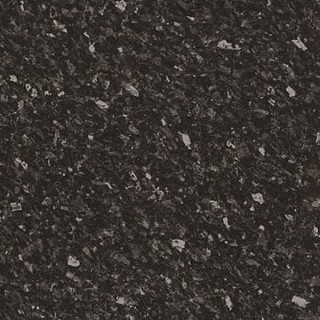 Black Slate Satin Bullnosed 6mm Radius Laminate Worktop 3000 x 600 x 38mm
