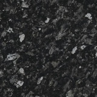 Black Slate Satin Bullnosed 3mm Radius Laminate Worktop 4100 x 600 x 38mm