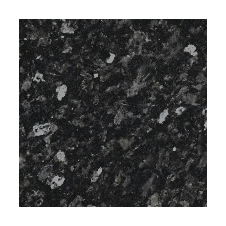 Black Slate Satin Bullnosed 3mm Radius Laminate Worktop 4100 x 600 x 38mm