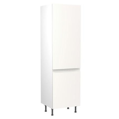 Flatpack Larder Unit J-pull Ultra Matt White 600mm - FKKJ0534