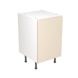 Flatpack Base Unit J-PULL Super Gloss Cashmere 500mm