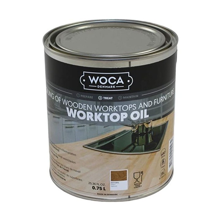 Danzer H999POILBEN Solid Wood Worktop Treatment & Maintenance Oil 750ml