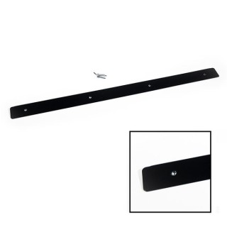 Centurion CJ195L Bullnose Worktop End Trim Black 900 x 40mm 6mm Radius