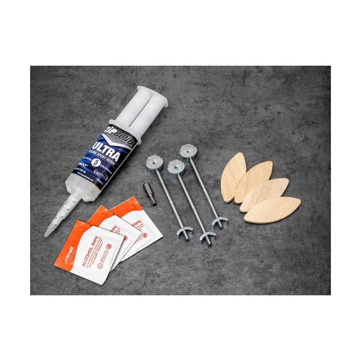 Quaytech QTSCL18100JKIT Zipbolt Ultra Solid Compact Laminate Joining Kit