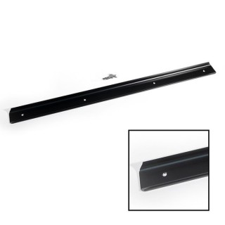 Centurion CJ184L Worktop Corner Joint Black Aluminium 630 x 40mm 6mm Radius