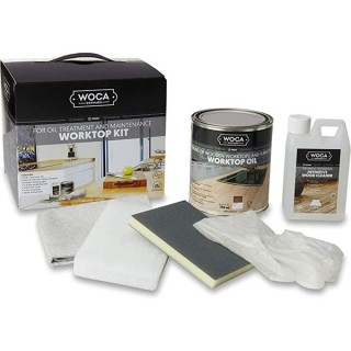 Danzer Woca H999PKITBEN Solid Wood Worktop Oil and Maintenance Kit