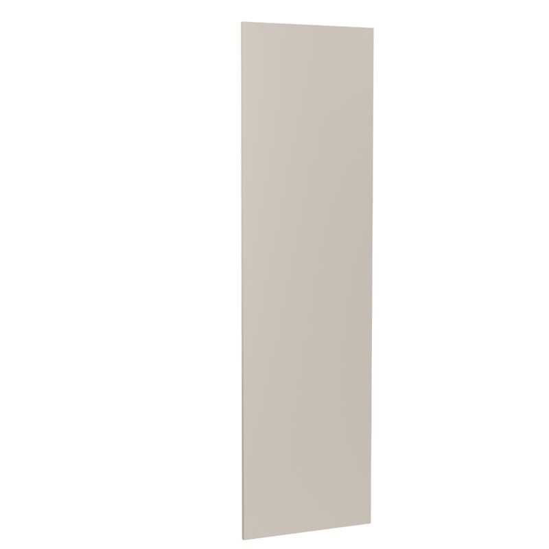 Larder Decor End Panel for Super Gloss Light Grey Slab 2400mm x 600mm - FKKF0230