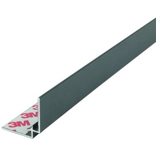Alusplash 610mm Anthracite External Corner Profile 564.53.931