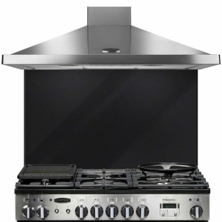 Rangemaster Universal 110 Splashback Black