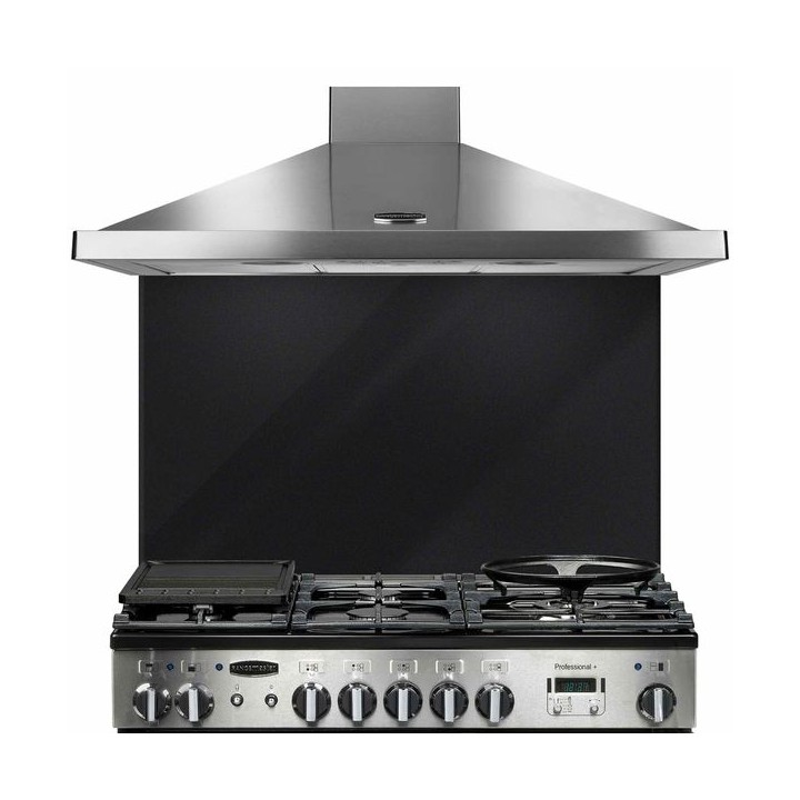 Rangemaster Universal 110 Splashback Black