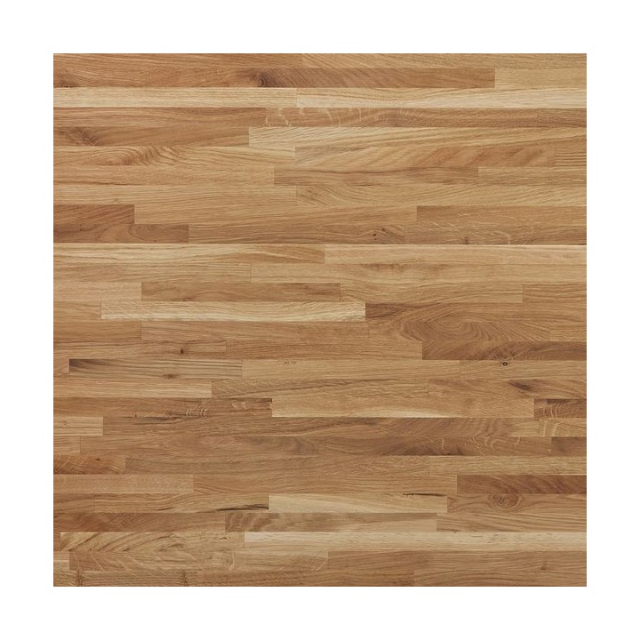 Solid Narrow Stave Rustic Oak Breakfast Bar Pre-Oiled 3000 x 920 x 40mm