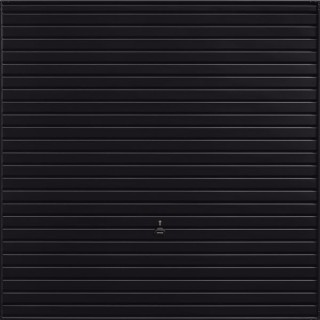 Garador Horizon Type C Steel Up and Over Garage Door Jet Black 2439mm x 2136mm