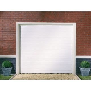Garador Linear Premium White Sand Garage Door 1981mm x 2134mm