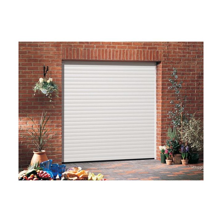 Garador Gararoll Aluminium White Garage Door 2136mm x 2134mm