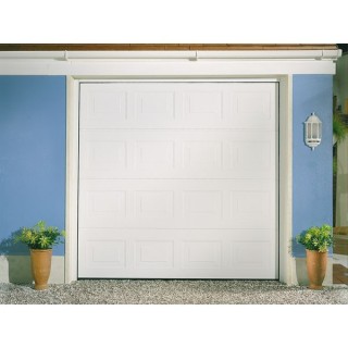 Garador Georgian Grain White Garage Door 2136mm x 2134mm