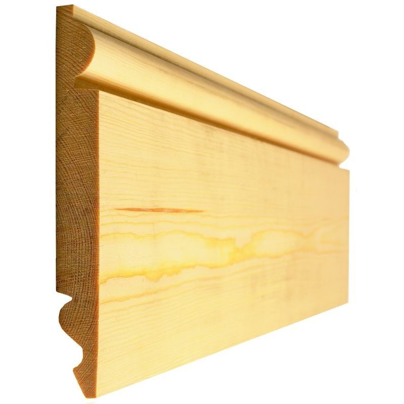 Redwood Torus Ogee Skirting 5Th 25 X 150MM Finished Size 20.5 X 144MM