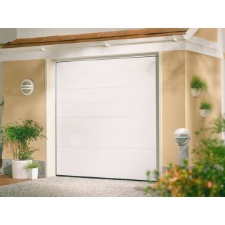 Garador Linear Premium White Sand Garage Door 2136mm x 2134mm
