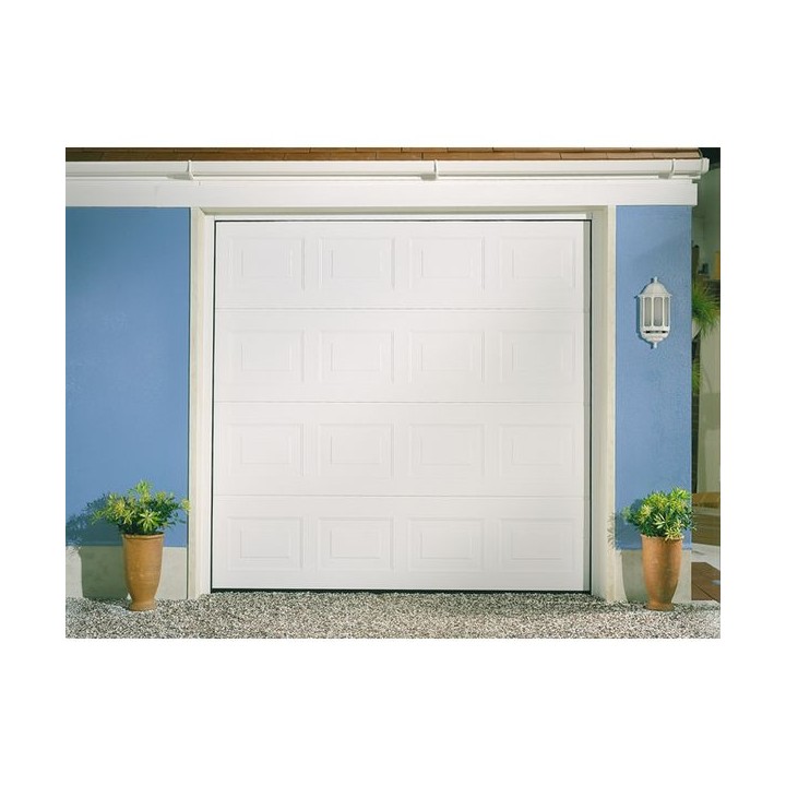 Garador Georgian Grain White Garage Door 1981mm x 2439mm