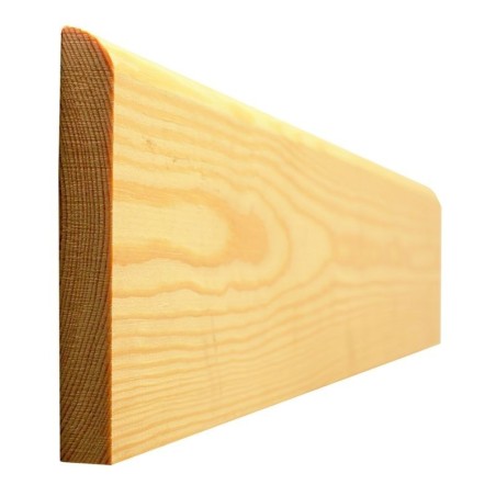 Skirting Board Timber Bullnosed Standard 19mm x 100mm - Finished Size 14.5mm x 94mm