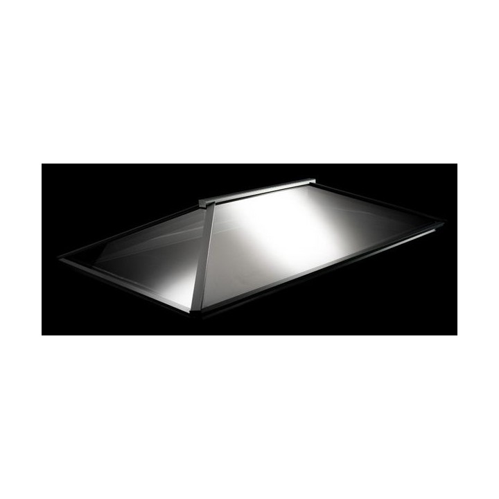 Vista Aluminium Contemporary Lantern Rooflight 1500 x 3000mm Grey INTERNAL/EXTERNAL