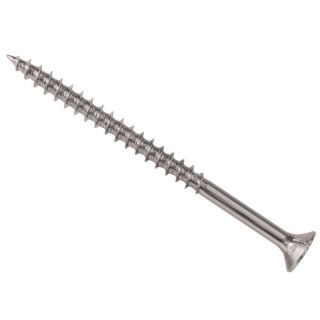 ForgeFix Twin Thread Screws 5 x 75mm Zinc Plated Qty 100