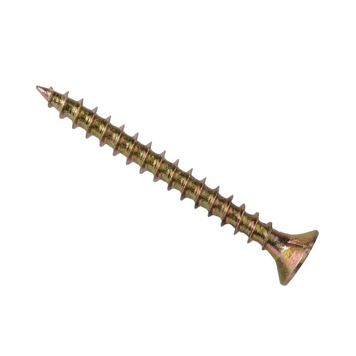 ForgeFix Multi-Purpose Screw 4.0 x 40mm ZYP Qty 200