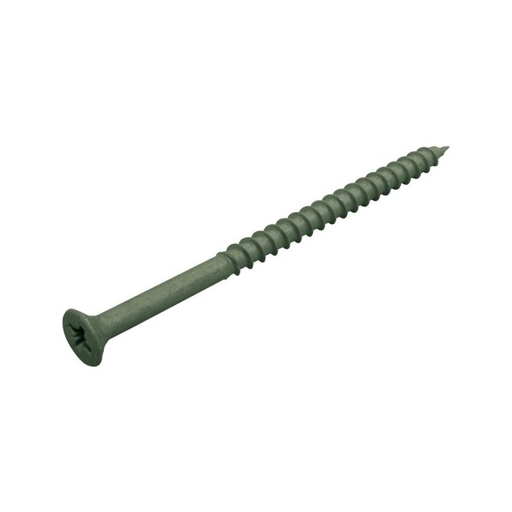 Tite-fix Deck-Tite 4 x 40mm Outdoor Screw Green Net-coat Qty 200