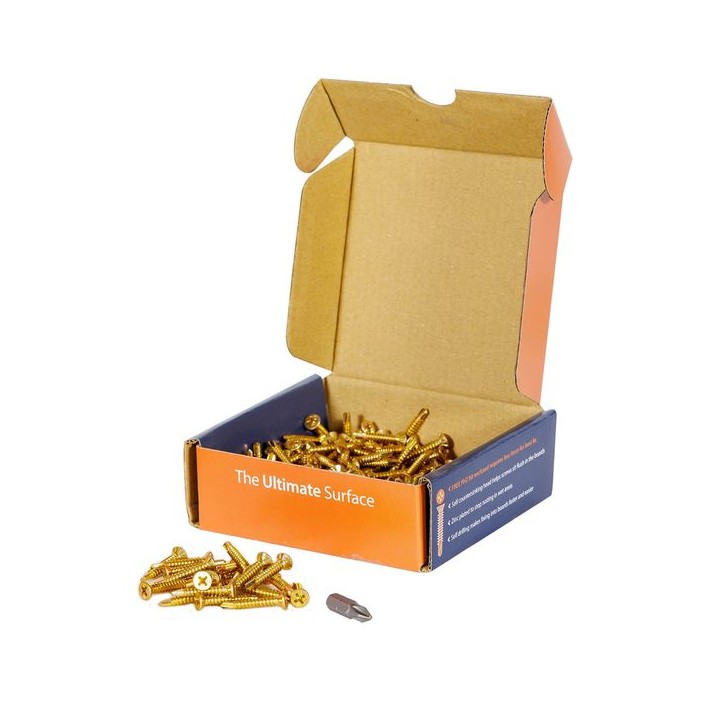 STS NoMorePly 25mm Fibre Cement Board Screws Qty 200