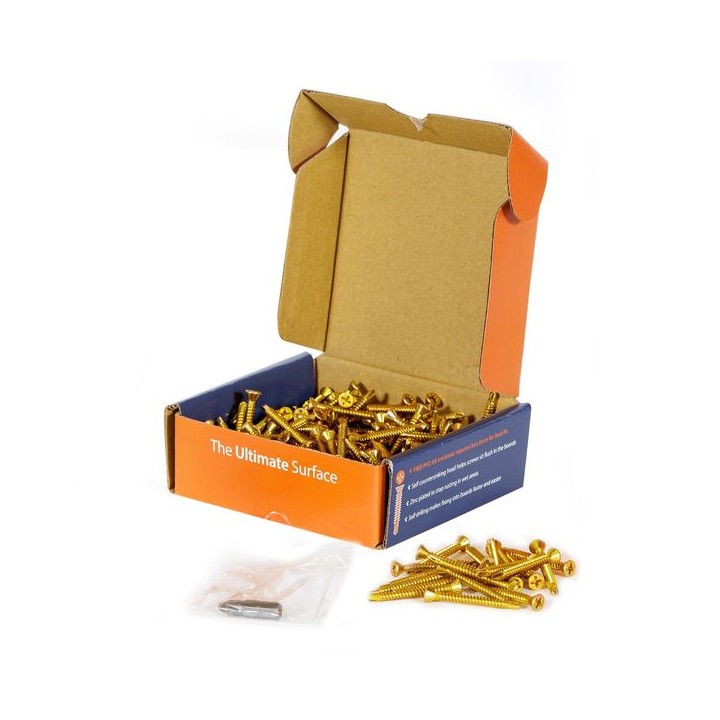 STS NoMorePly 38mm Fibre Cement Board Screws Qty 200