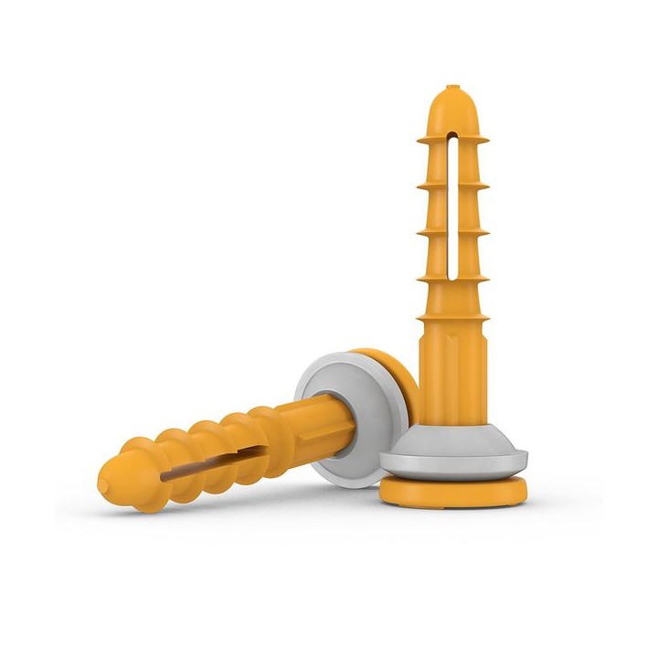 Safeguard Oldroyd Brick Plugs With Seal Yellow Pack of 200