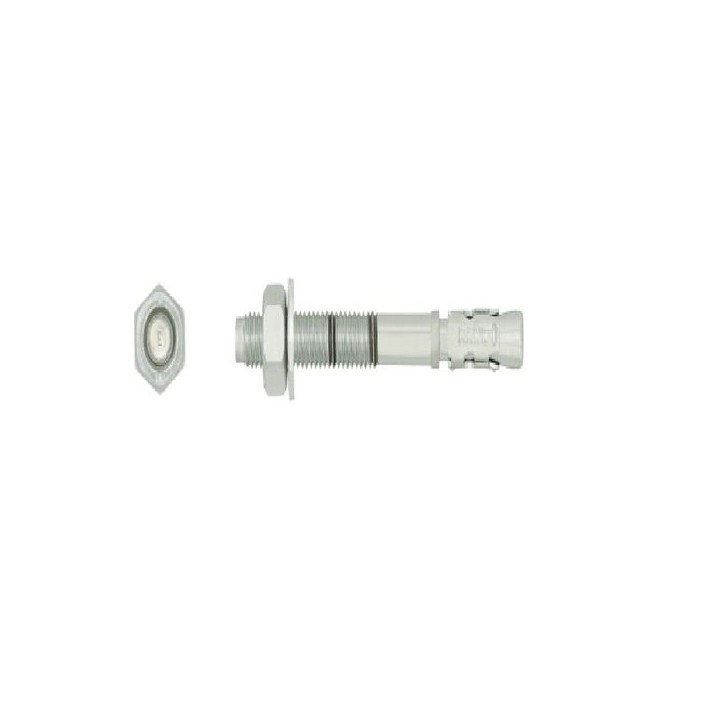 Rawlplug 10mm x 80mm XPT Throughbolt Zinc Plated Qty 6