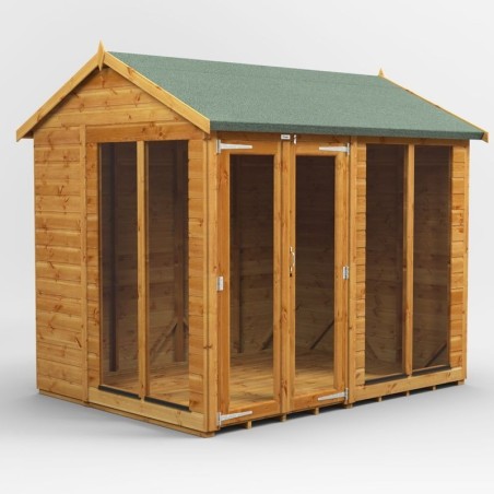 8 x 6 Power Apex Summerhouse