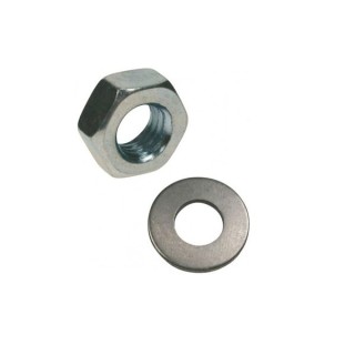 Rawlplug M8 Rawl Nuts & Washers Zinc Plated Qty 100