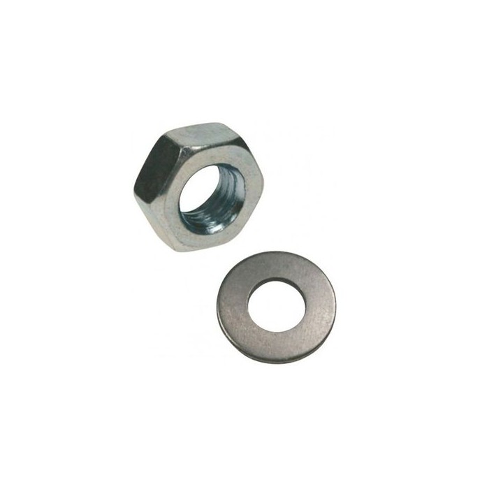 Rawlplug M8 Rawl Nuts & Washers Zinc Plated Qty 100