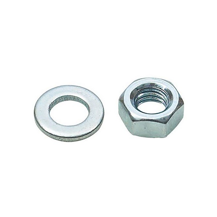 Rawlplug M6 Rawl Nuts & Washers M6 Zinc Plated Qty 20