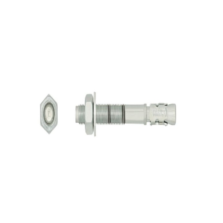 Rawlplug 12mm x 100mm XPT Throughbolt Zinc Plated Qty 4