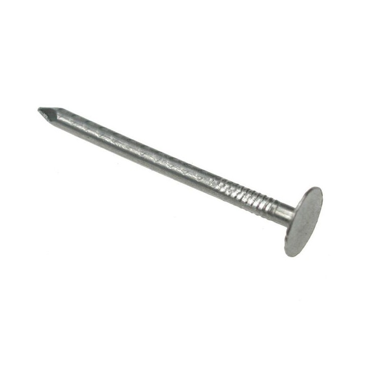 4TRADE Clout Nail 38 x 3.3mm Aluminium 1/2kg