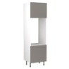 Flatpack Double Oven Tower Super Gloss Dust Grey Slab 600mm - FKKF0321