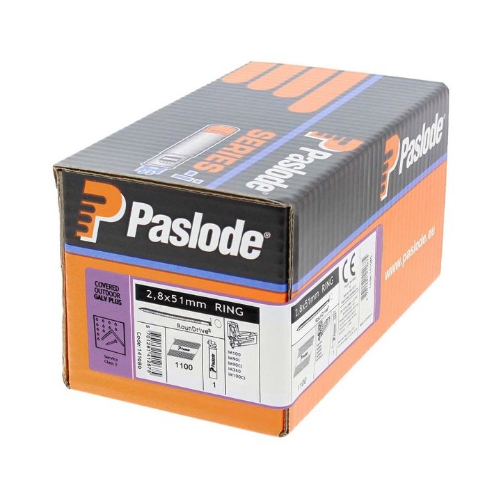 Paslode IM360CI Handy Pack Galvanised Plus 51 x 2.8mm Nails & 1 Fuel Cell 141080