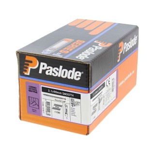 Paslode IM360CI Handy Pack St Galv Plus 90 x 3.1mm Box Qty 1100 & 1 Fuel Cell 141077