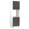Flatpack Single Oven Tower Ultra Matt Graphite Slab 600mm - FKKF0931