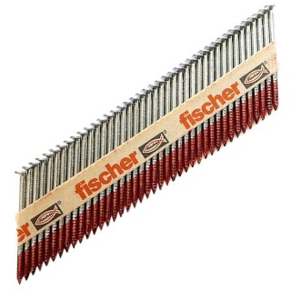 Fischer FF NFP 63x3.1mm Galvanised nails with Ring shank (No Gas)