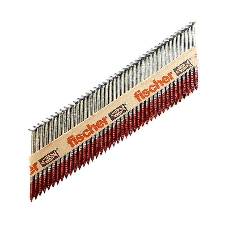 Fischer FF NFP 63x3.1mm Galvanised nails with Ring shank (No Gas)