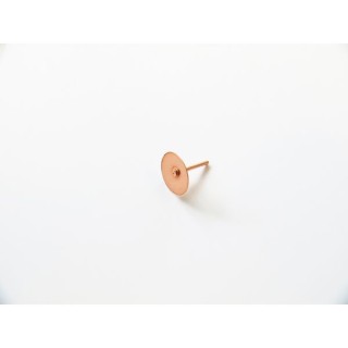 4TRADE Disc Rivets 3/4in Copper Pk 100