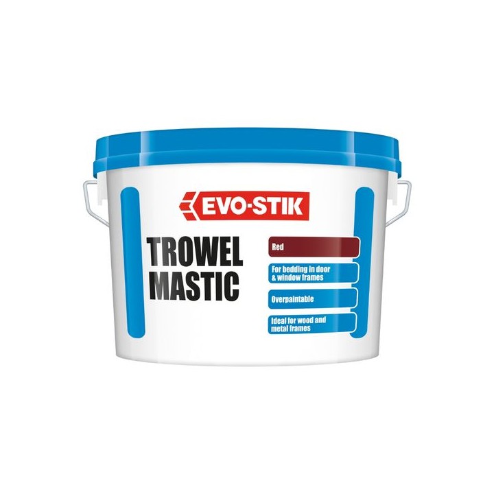 Vallance 5kg Trowel Mastic - Red