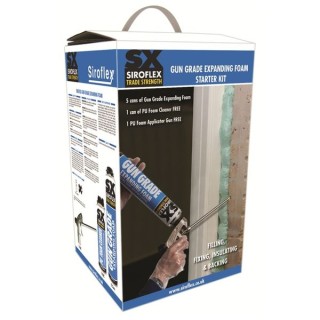 SX Gun Grade Expanding Foam Starter Kit