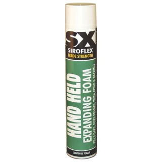 SX  750ml Trade Strength Hand Held Expanding Foam