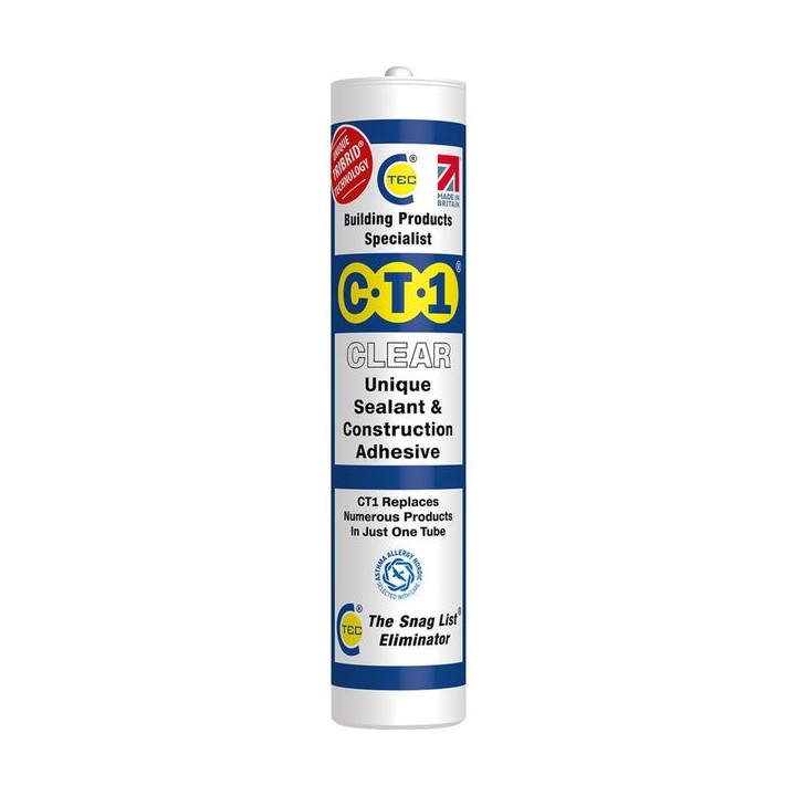 C-TEC Clear Sealant CT1 Tube 290ml