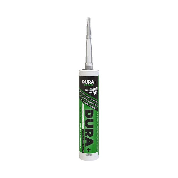 Maxam DURA+CL DURA+ Adhesive Sealant Clear 290ml Tube